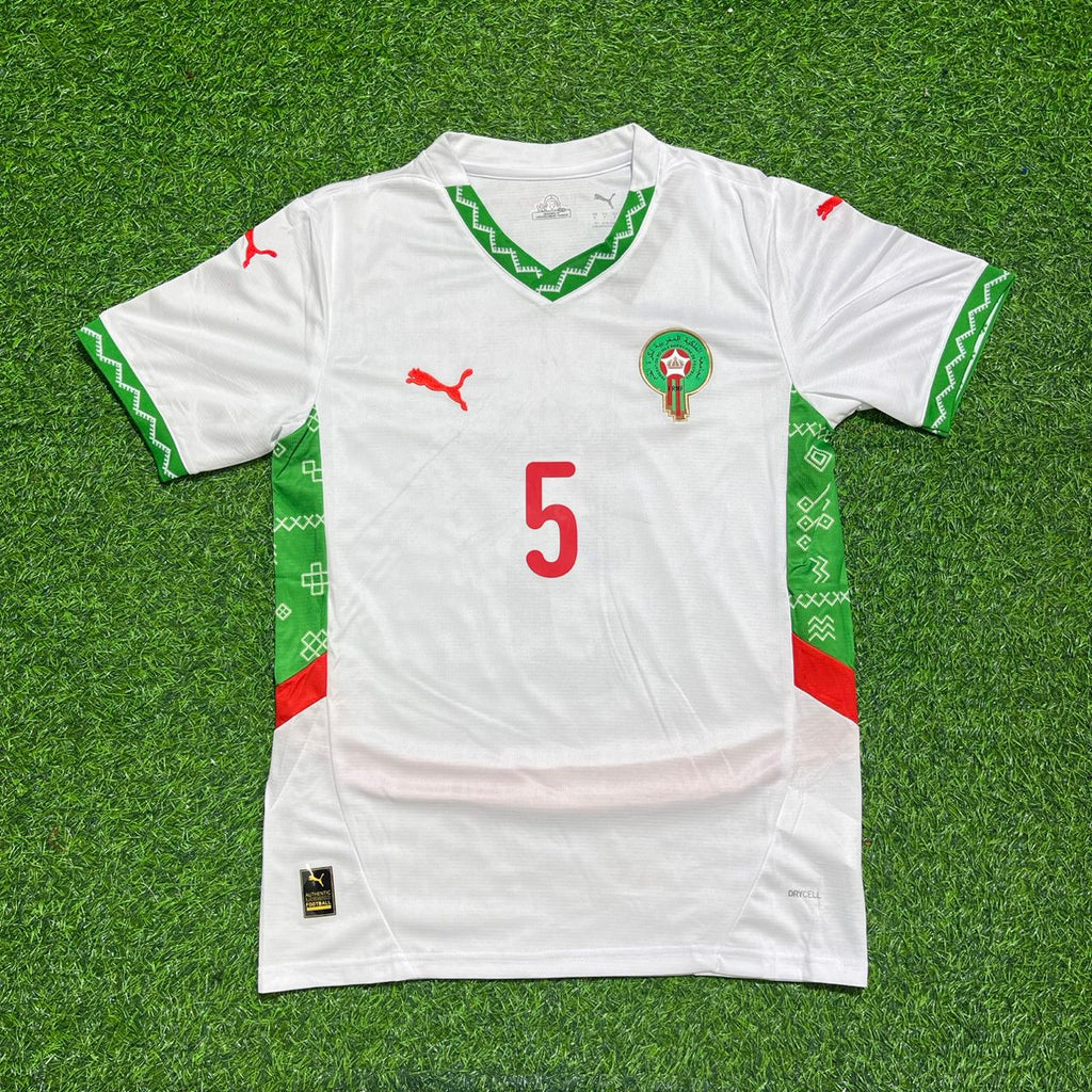 Nayef Aguerd Maroc CAN 2025 Maillot de Football Nouvelle Saison