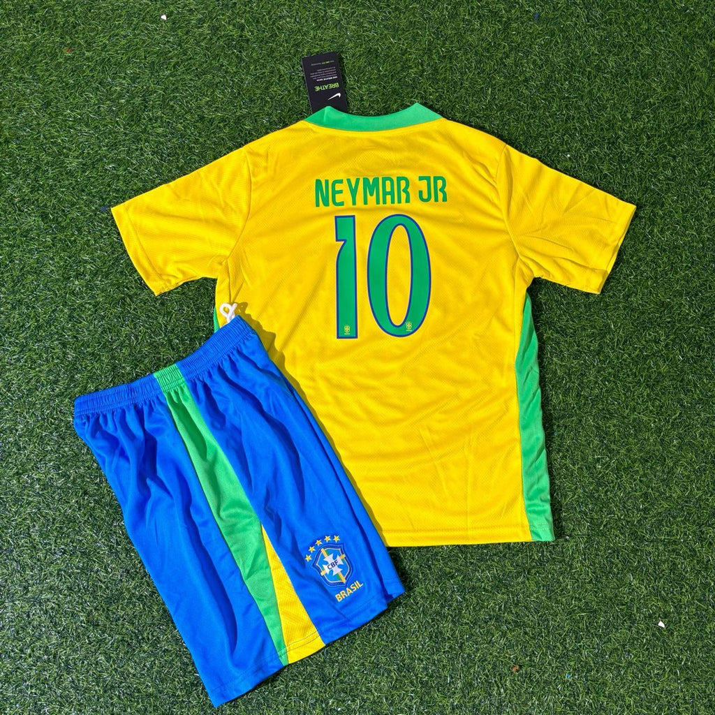 Neymar Jr. Brasilien WM 2026 Neue Saison Kinder Fußballtrikot-Set