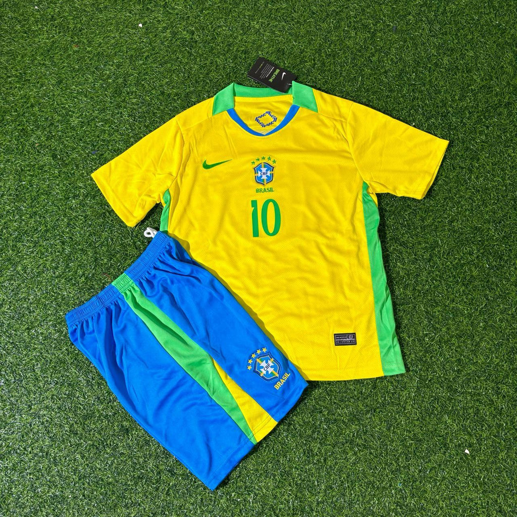 Neymar Jr. Brasilien WM 2026 Neue Saison Kinder Fußballtrikot-Set