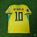 Neymar Jr. #10 Brasilien Heim-Fußballtrikot gelb WM 2026