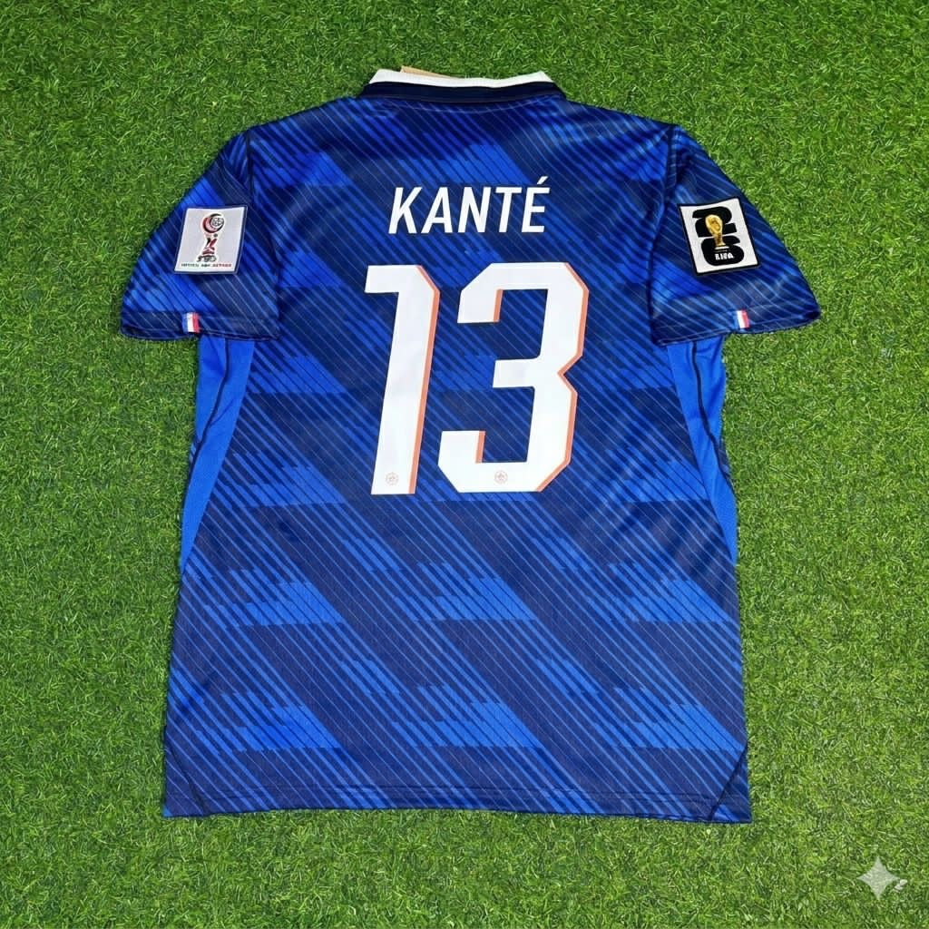 N'Golo Kanté 13 – Frankreich Home 2026 World Cup Blaues Fußballtrikot