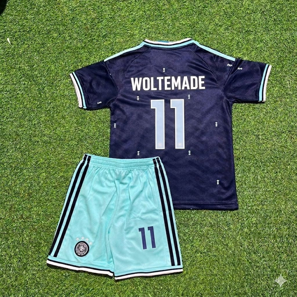 Nick Woltemade 11 – Deutschland WM 2026 Kinder Fußballtrikot-Set