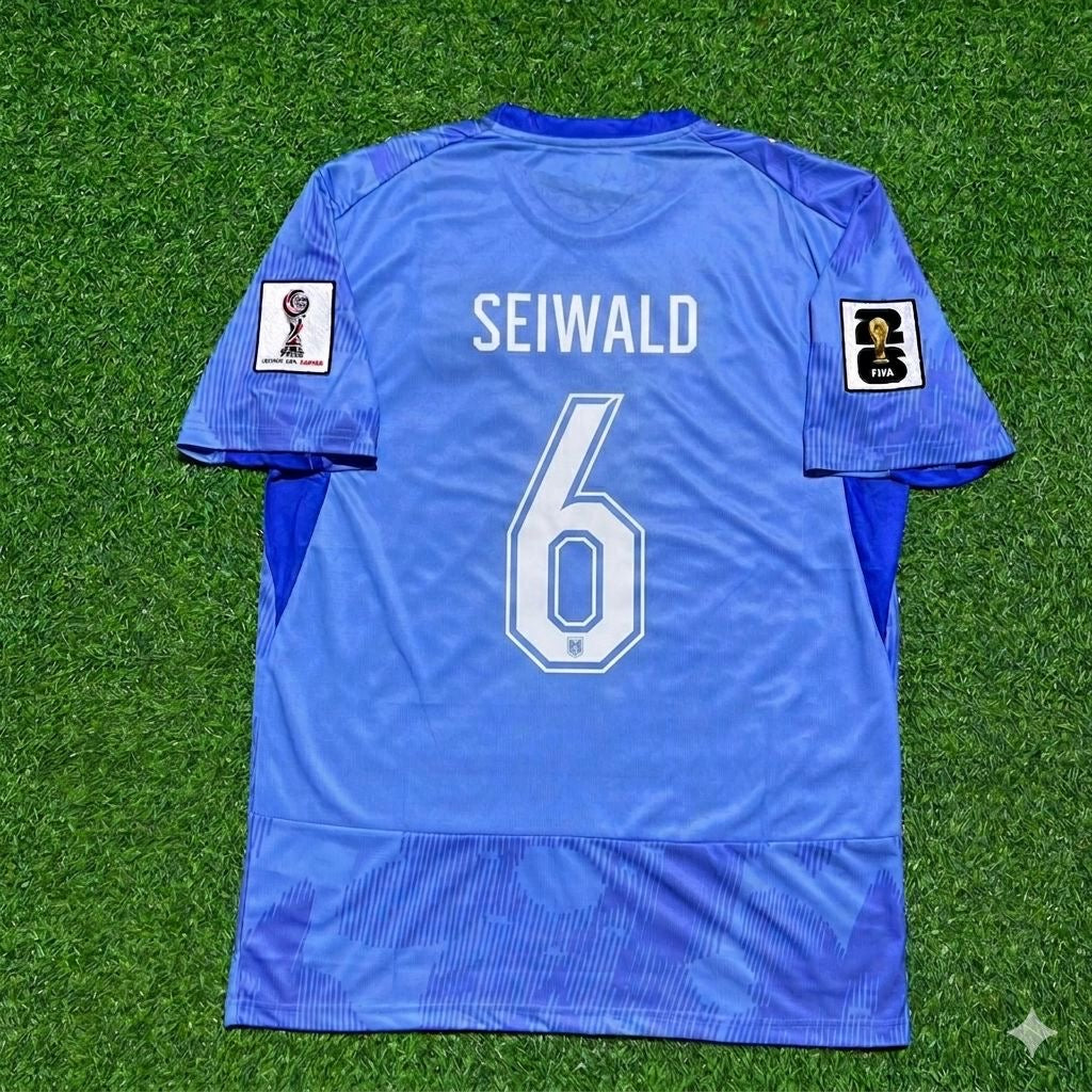 Nicolas Seiwald 6 – Maillot de la Coupe du Monde Autriche 2026