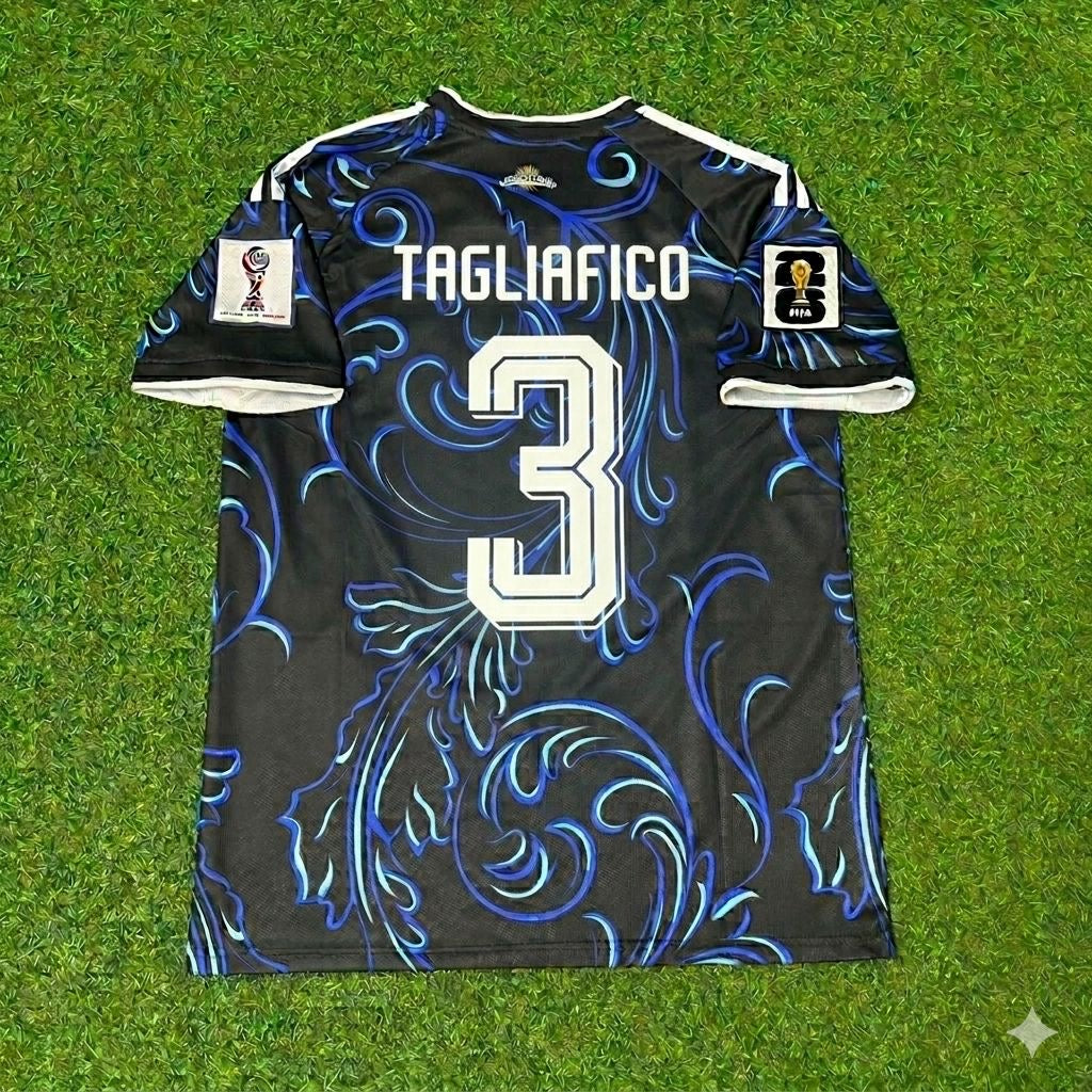 Nicolás Tagliafico #3 Argentinien WM 2026 Neue Saison Fußballtrikot-Set