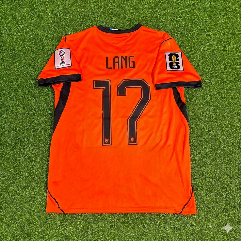 Maillot de football Noa Lang #17 Pays-Bas Coupe du Monde 2026 Nouvelle Saison