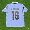 Maillot Domicile Bleu Ciel Mathías Olivera #16 Uruguay Coupe du Monde 2026