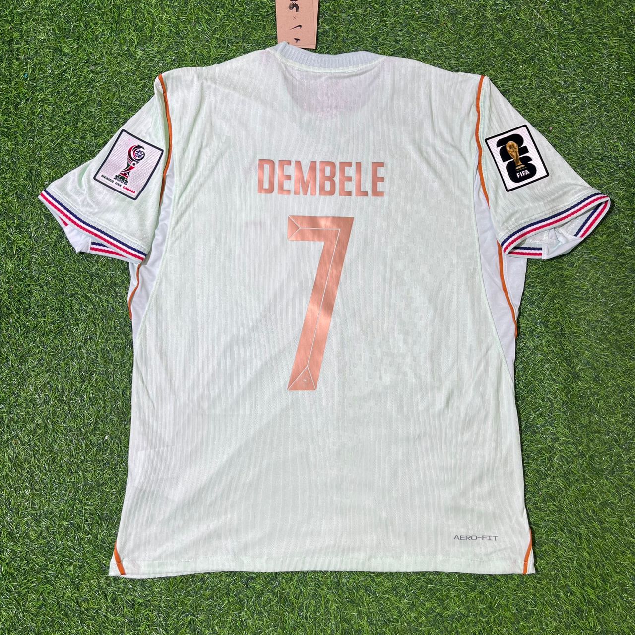Ousmane Dembélé Frankreich Auswärtstrikot WM 2026