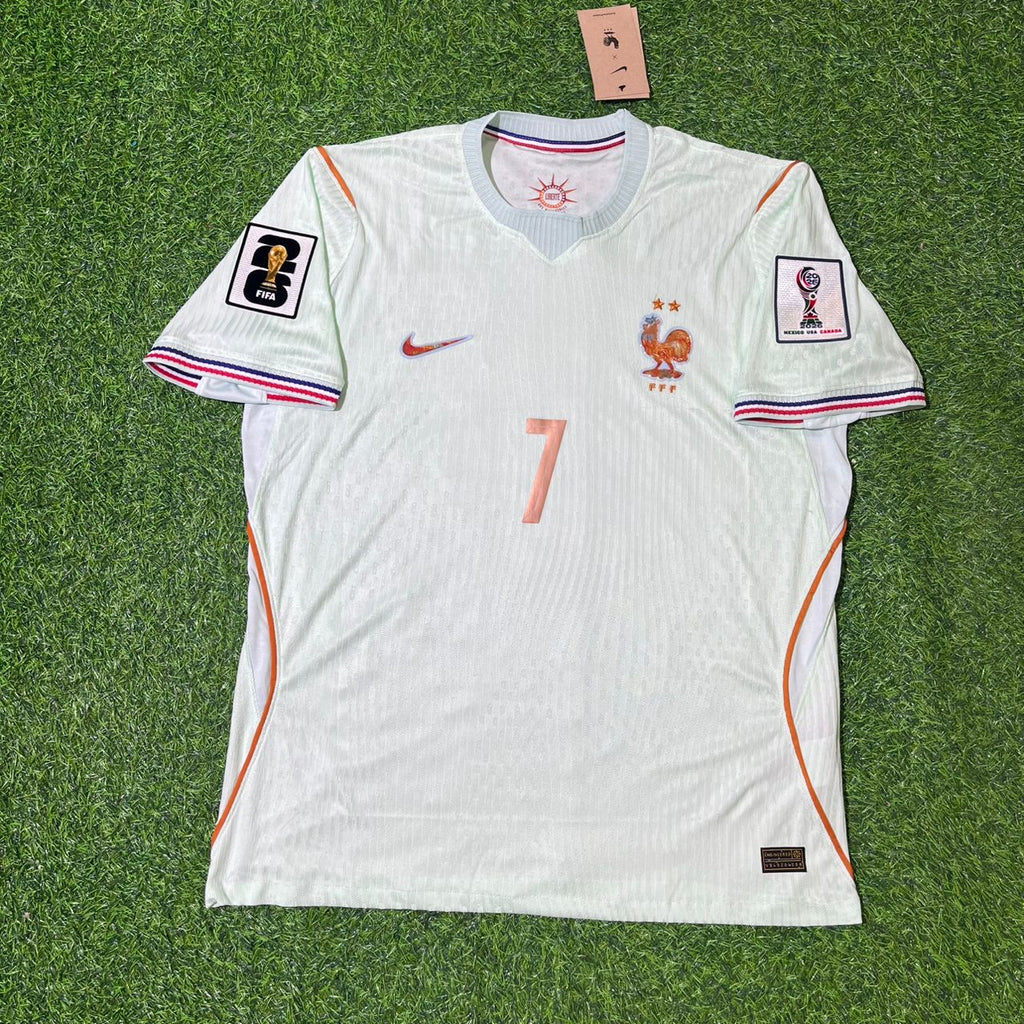 Ousmane Dembélé Frankreich Auswärtstrikot WM 2026