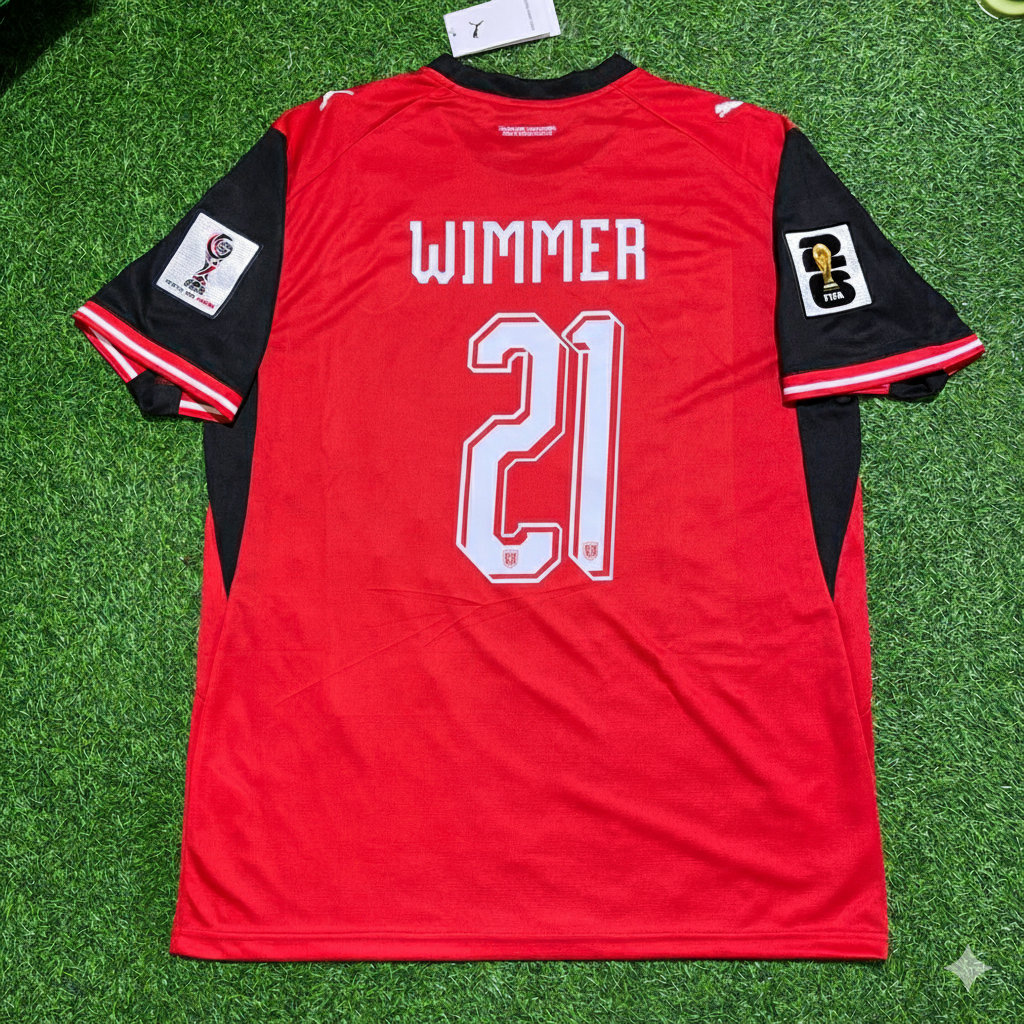 Patrick Wimmer 21 – Österreich 2026 WM-Trikot Trikot Maillot