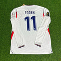 Phil Foden 11- England 2026 World Cup Langarm-Trikot Trikot Maillot