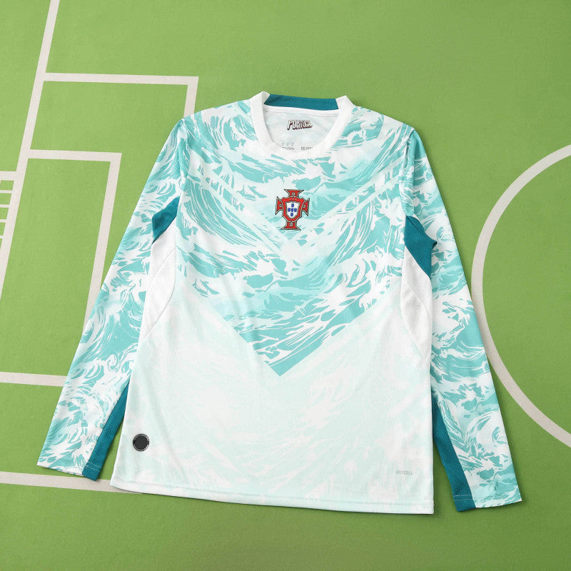 Portugal 2026 WM Auswärts Langarm Trikot