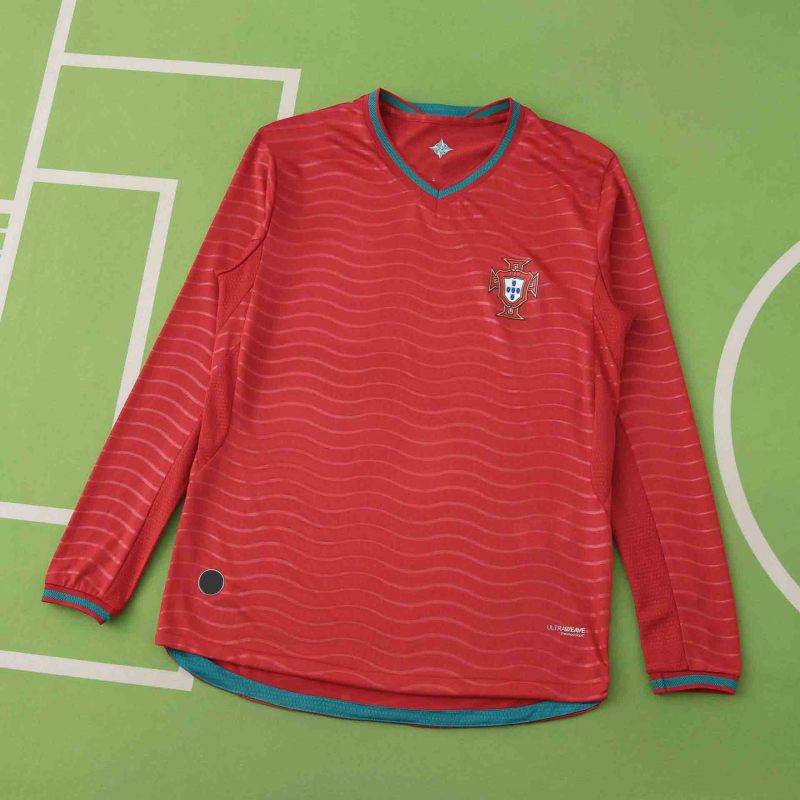 Portugal 2026 WM Langarm-Heimtrikot