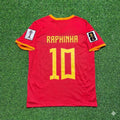 Raphinha 10# Brasilien WM 2026 Rotes Trikot