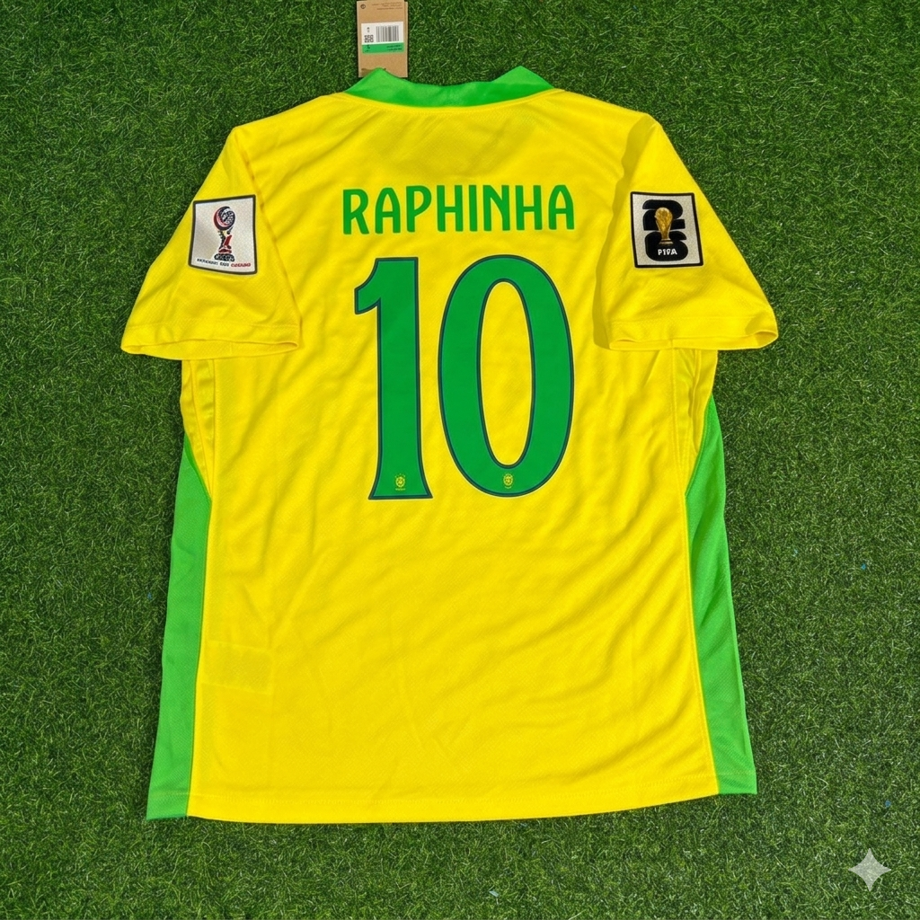Raphinha Brasilien WM 2026 Neue Saison Fußballtrikot