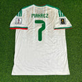 Maillot de football blanc Riyad Mahrez Algérie Coupe du Monde 2026