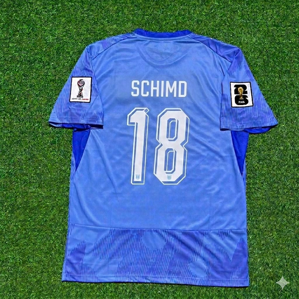 Romano Schmid 18- Autriche Maillot Coupe du Monde 2026