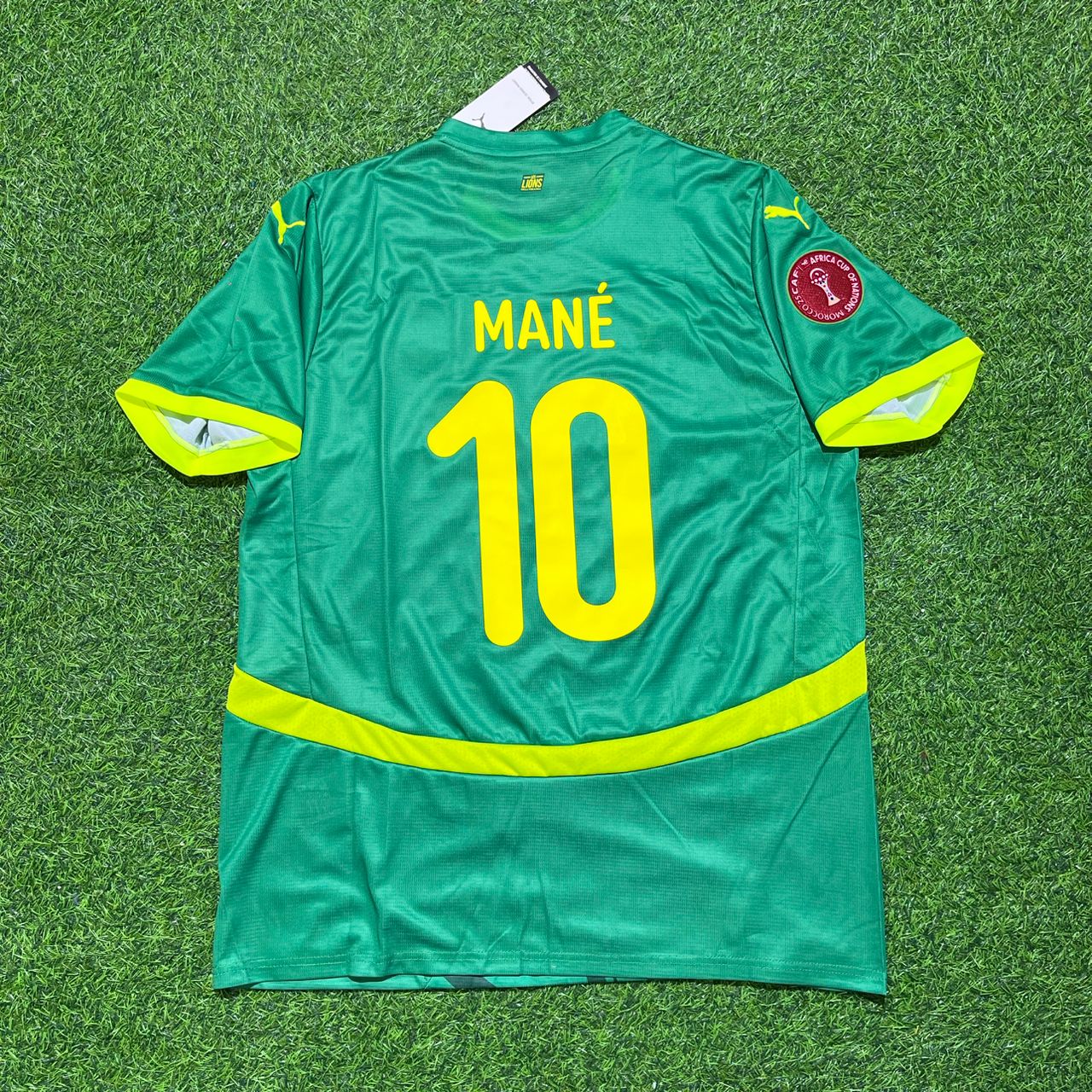 Sadio Mané Senegal AFCON 2025 Final Champion Fußballtrikot