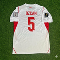Salih Özcan #5 Turquie Turquie - Coupe du Monde 2026 - Maillot Extérieur Blanc