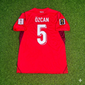 Salih Özcan #5 Turquie - Coupe du Monde 2026 - Domicile Rouge - Maillot