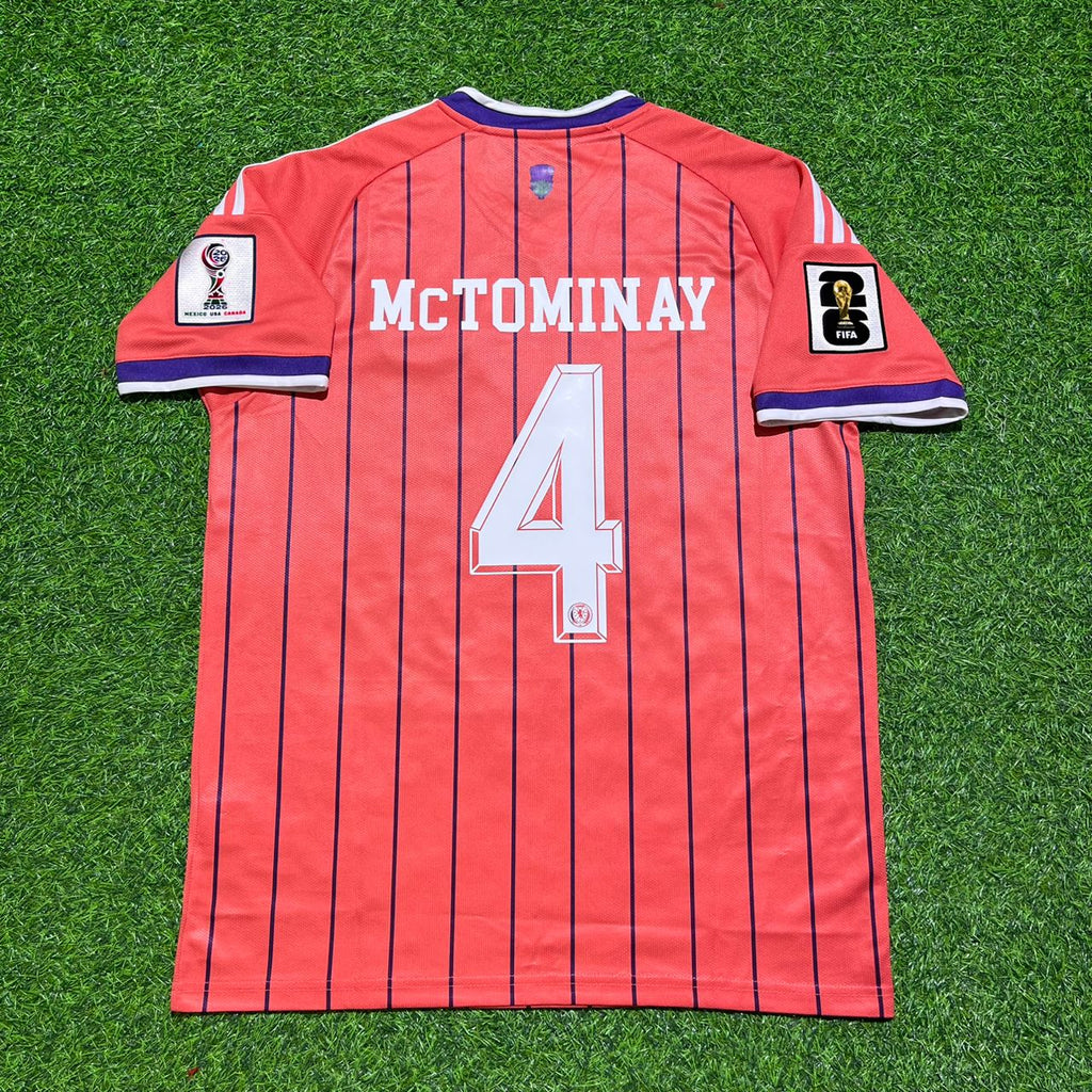 Scott McTominay #4 Écosse Maillot Extérieur Coupe du Monde 2026 Orange