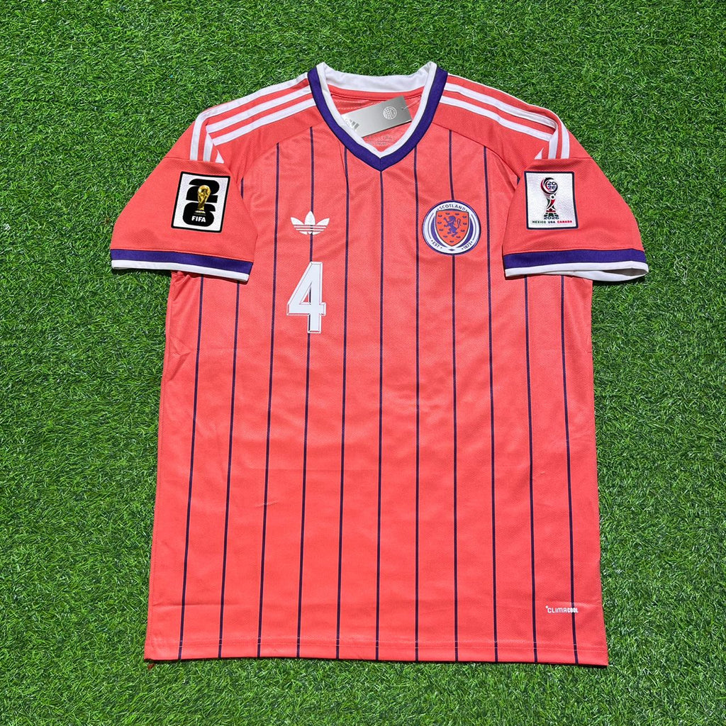 Scott McTominay #4 Écosse Maillot Extérieur Coupe du Monde 2026 Orange