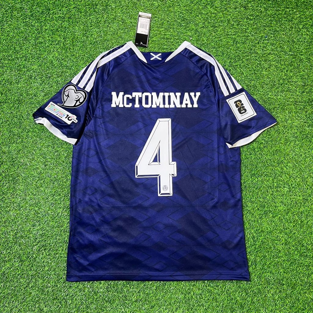 Maillot de football Scott McTominay Écosse Coupe du Monde 2026