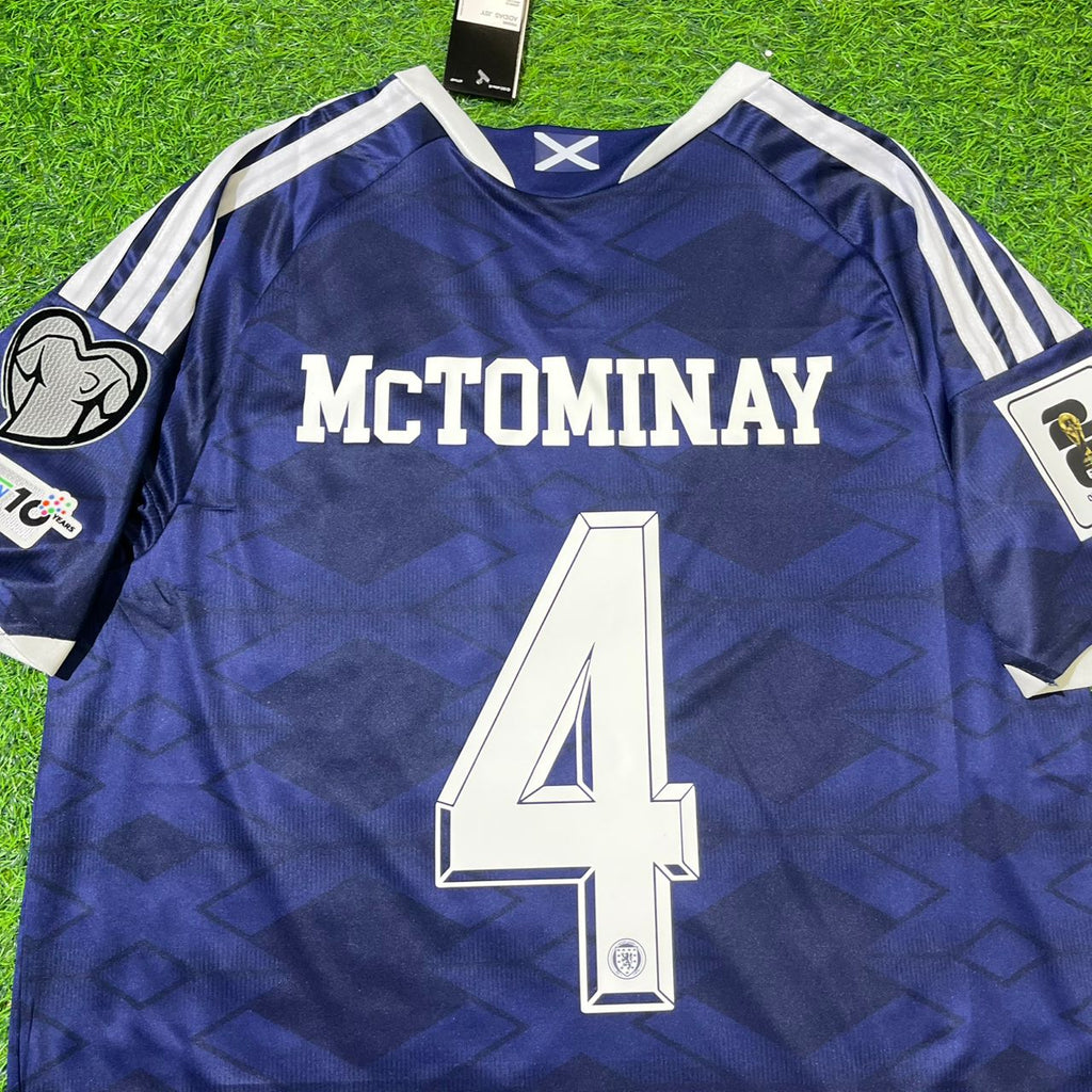 Maillot de football Scott McTominay Écosse Coupe du Monde 2026