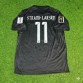 Maillot de Foot Extérieur Noir Jørgen Strand Larsen #11 Norvège Coupe du Monde 2026