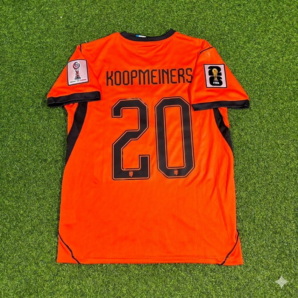 Maillot de football Teun Koopmeiners #20 Pays-Bas Coupe du Monde 2026 Nouvelle saison