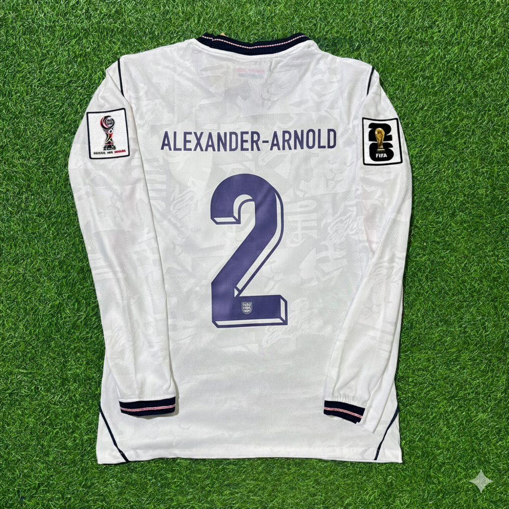 Maillot à manches longues Trent Alexander-Arnold 2 – Coupe du Monde 2026 Angleterre