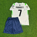 Troy Parrott #7 Irland Kinder Heimtrikot 2026 Grün-Weiß