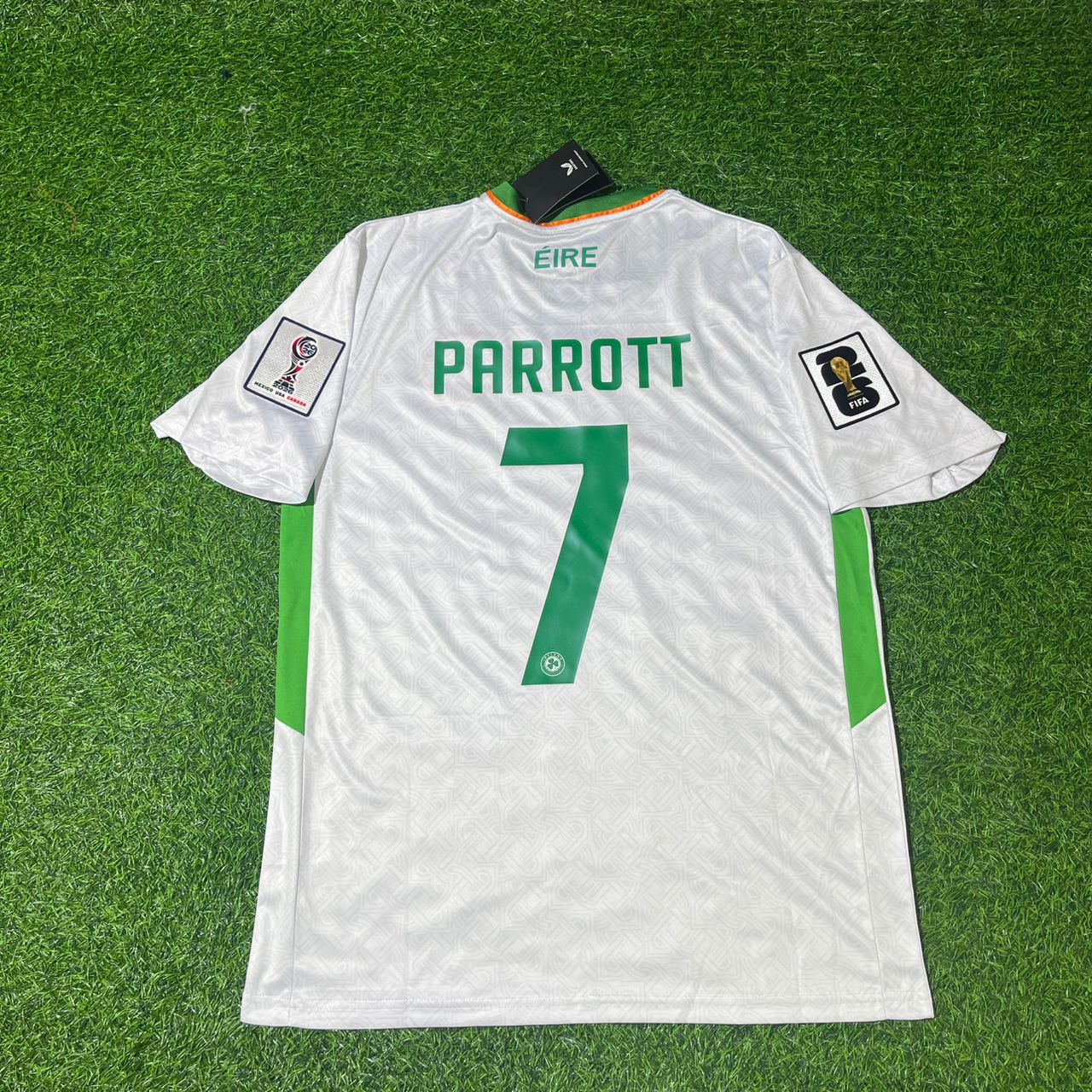 Troy Parrott Irland WM-Qualifikation 2026 Weißes Fußballtrikot der neuen Saison