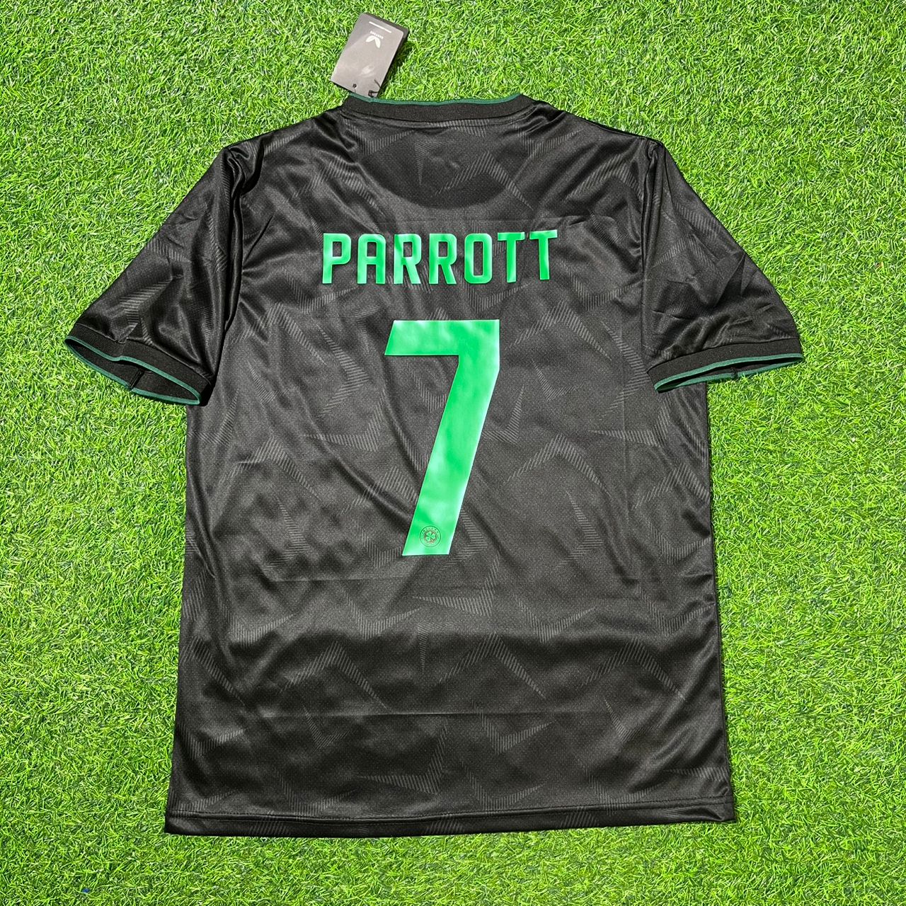 Troy Parrott Irland Schwarz-Grün WM-Trikot 2026