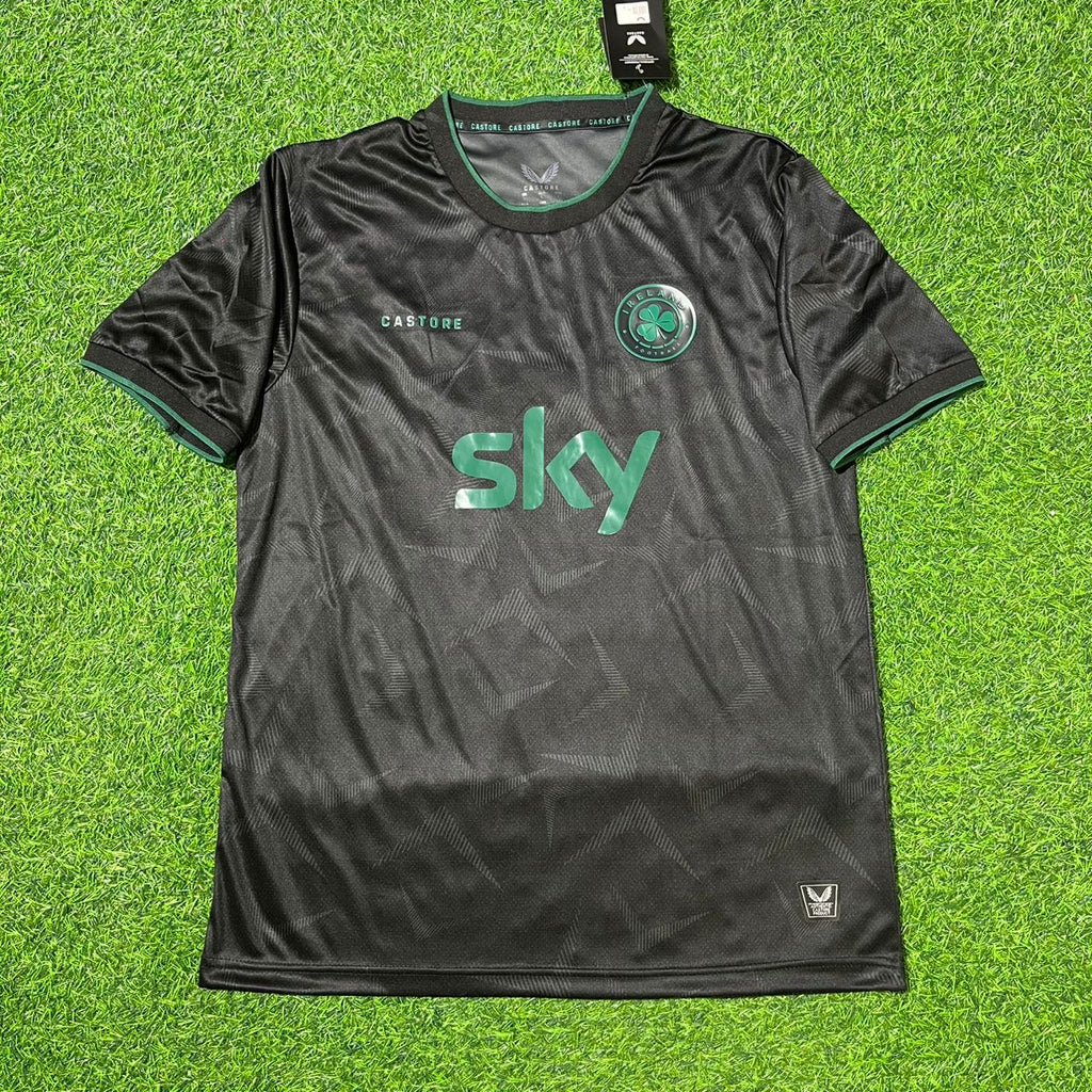 Troy Parrott Irland Schwarz-Grün WM-Trikot 2026
