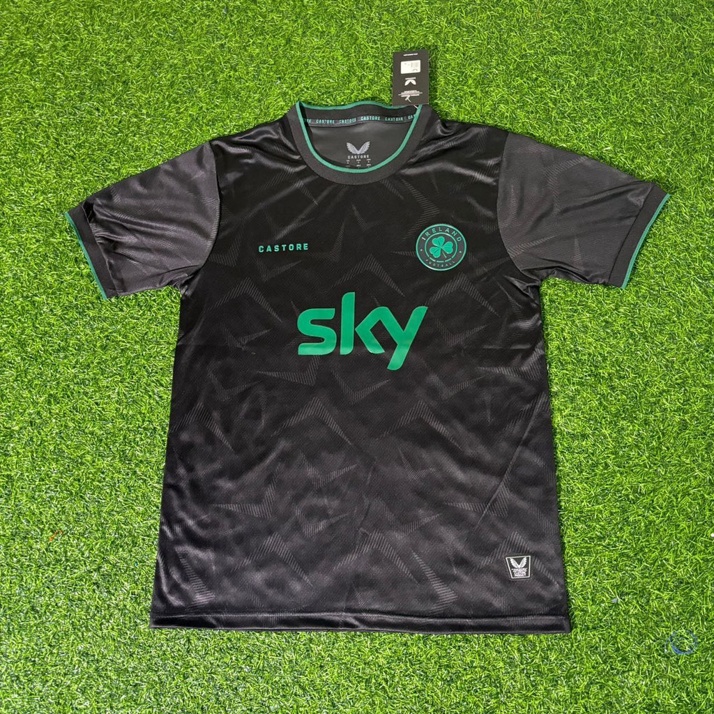 Troy Parrott Irland Schwarz-Grün WM-Trikot 2026