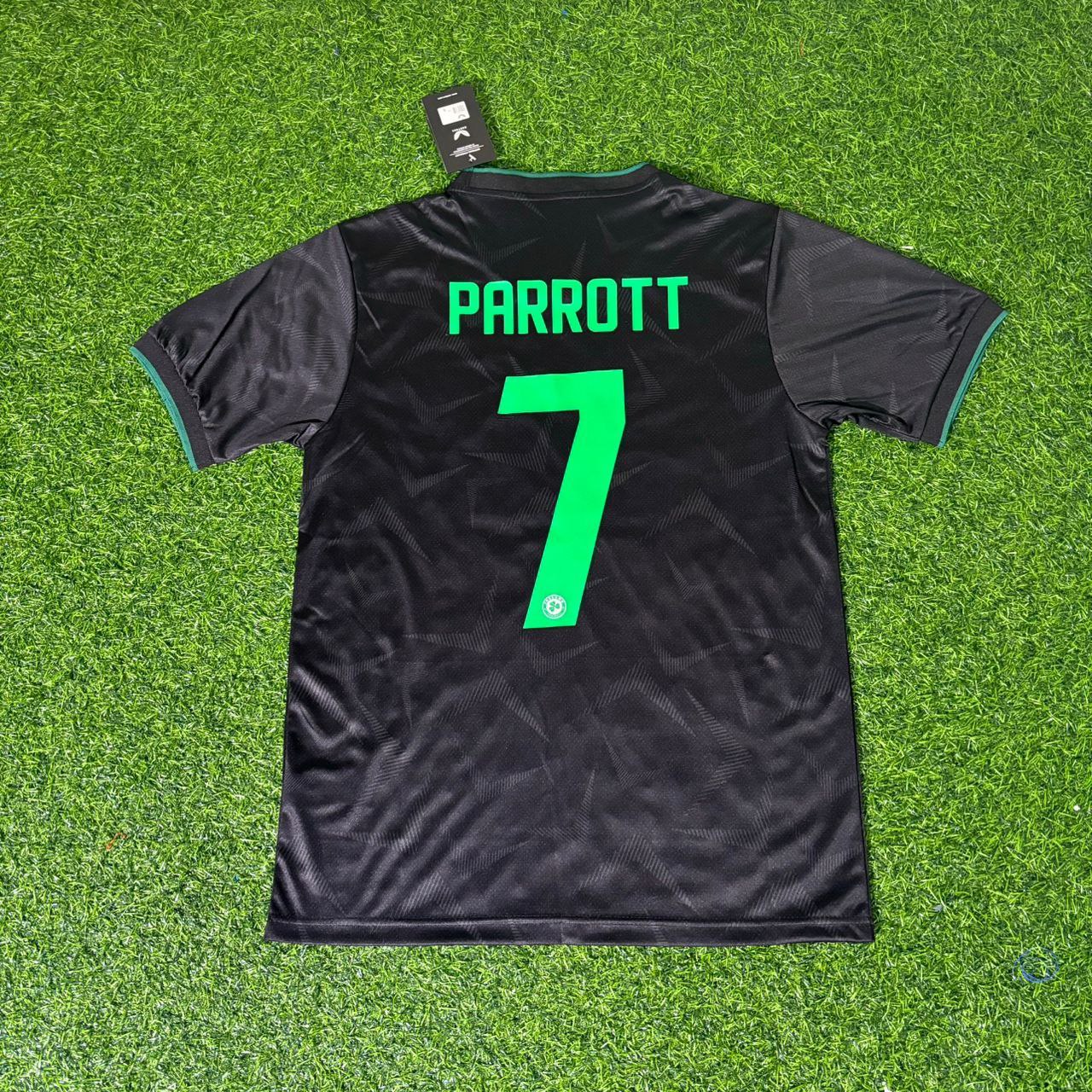 Troy Parrott Irland Schwarz-Grün WM-Trikot 2026