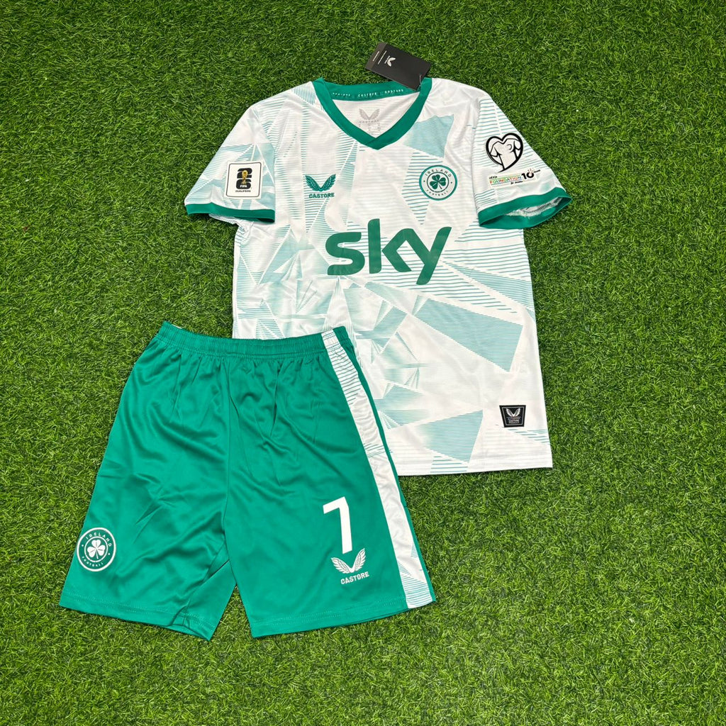 Troy Parrott Irland Éire 2026 Weltmeisterschaft Kinder-Fußballtrikot