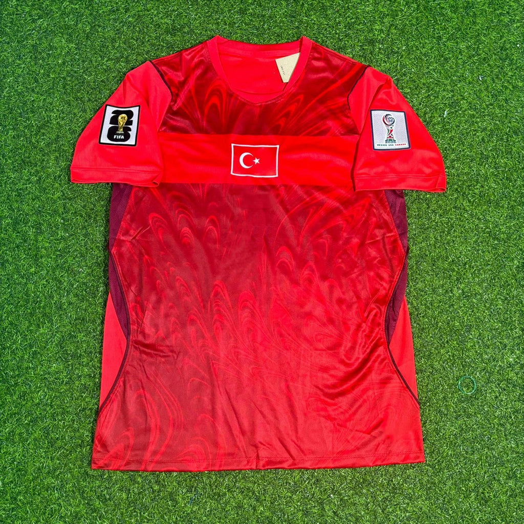 Türkei Türkiye - Fußball-WM 2026 - Heim Trikot Rot - Maillot Maglia