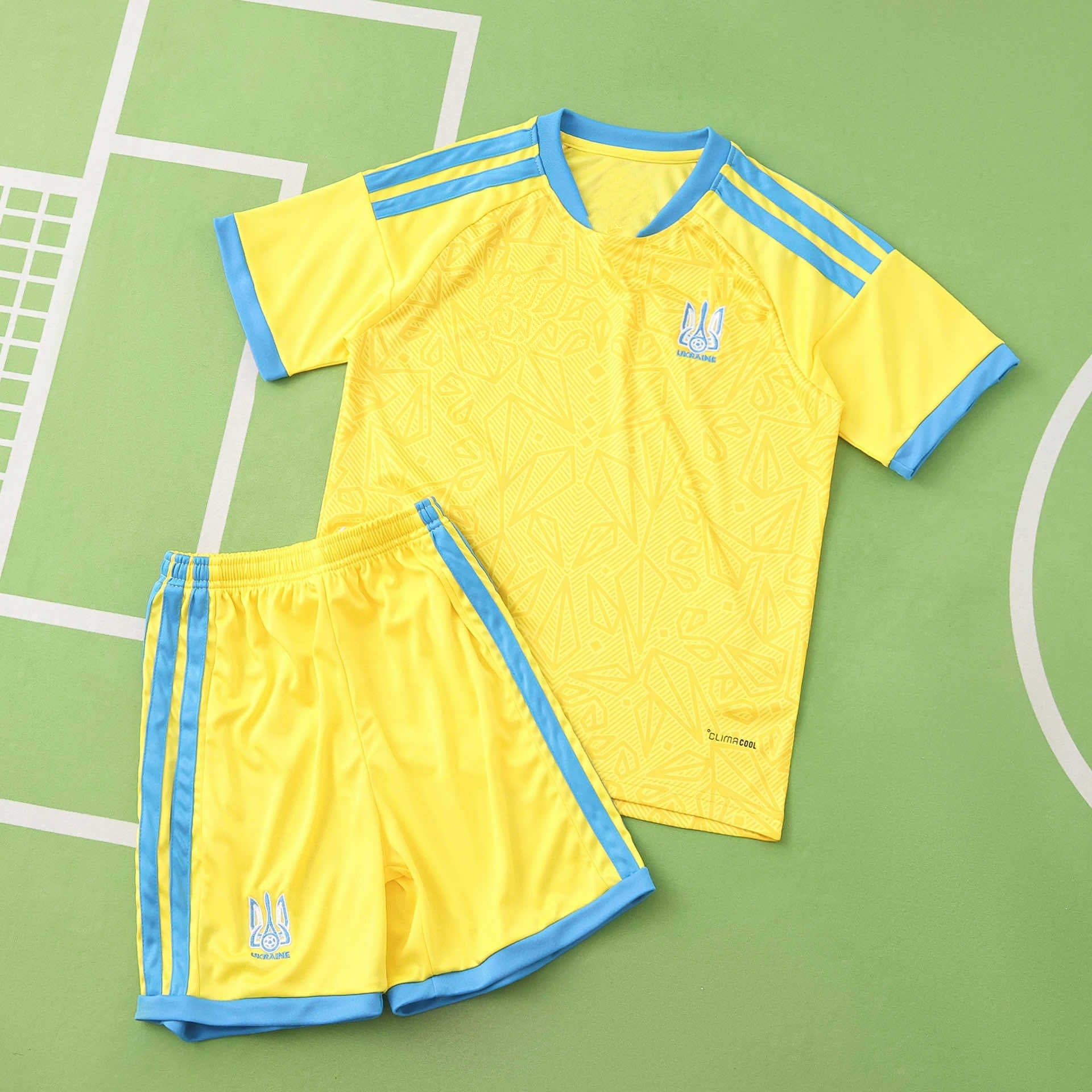 Ensemble Maillot et Short Enfant Ukraine Coupe du Monde 2026