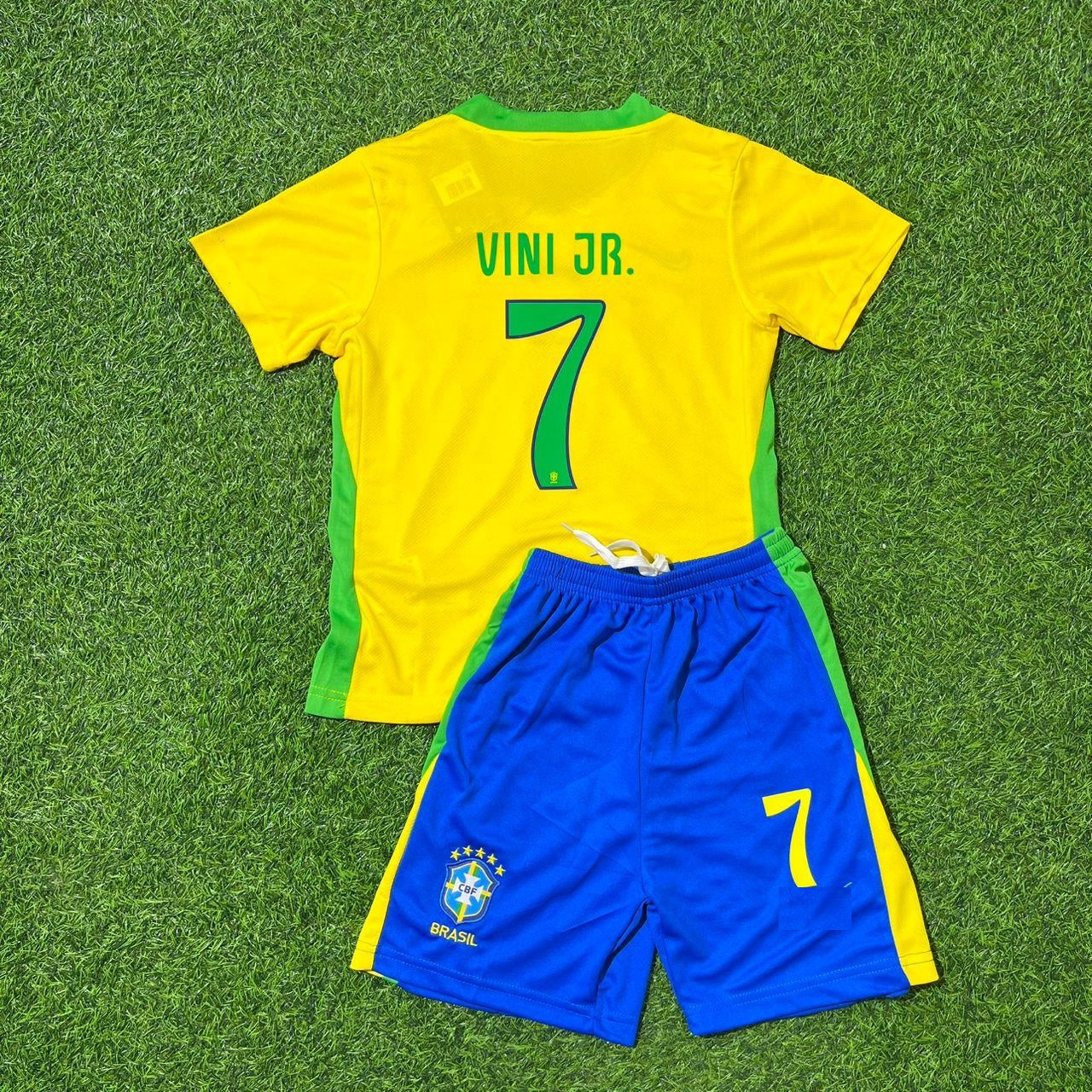 Vinícius Júnior 7 Brasilien WM 2026 Kinder-Fußballtrikot Neue Saison