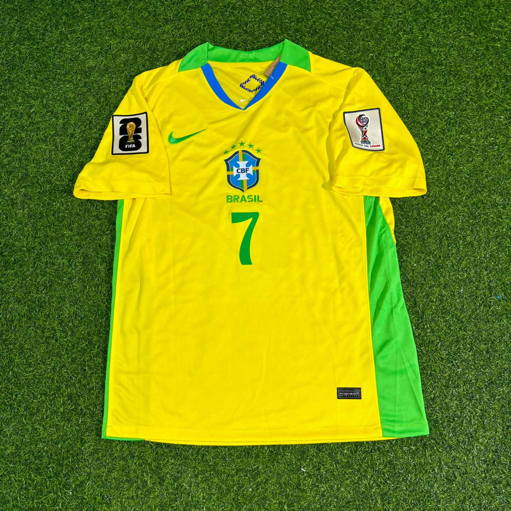 Vinicius Junior 7 Brasilien WM 2026 Neues Fußballtrikot