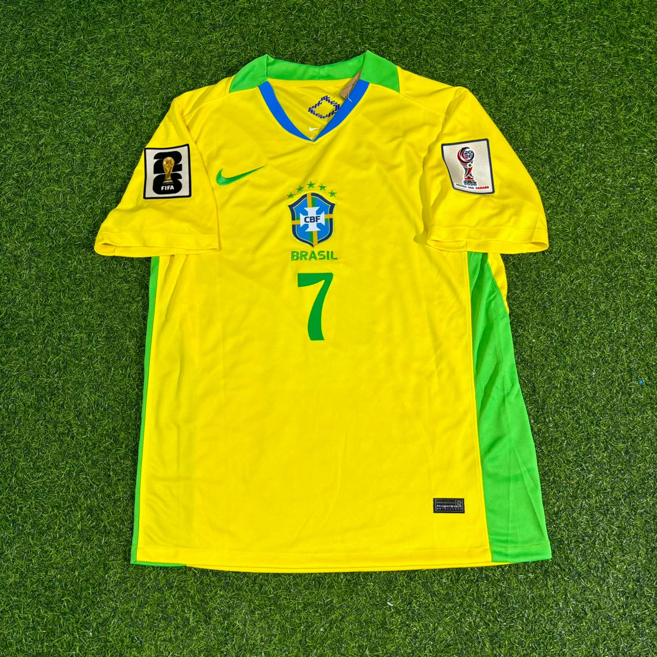 Vinicius Junior 7 Brasilien WM 2026 Neues Fußballtrikot