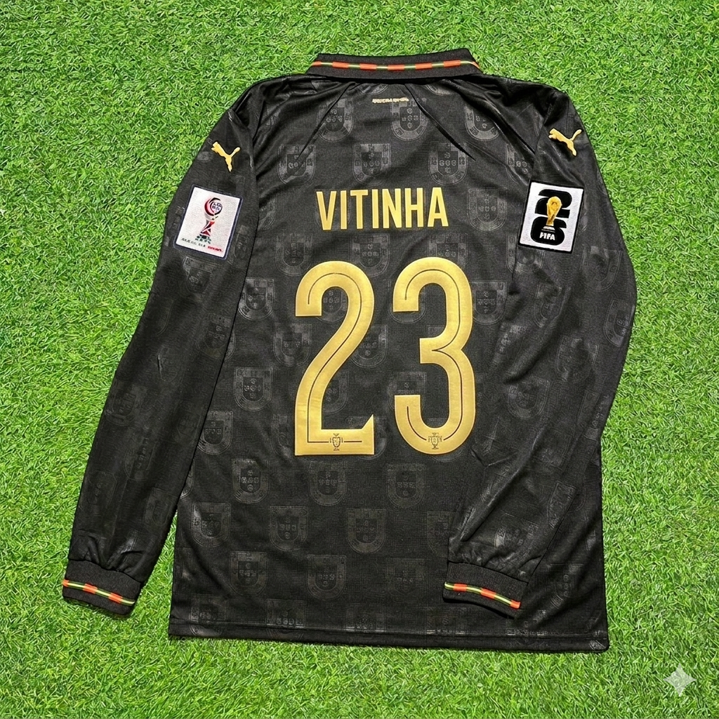 Vitinha Portugal WM 2026 Heimtrikot Langarm