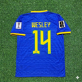 Wesley 14 – Brasilien WM 2026 Blaues Trikot