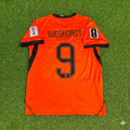Wout Weghorst #9 Pays-Bas Coupe du Monde 2026 Nouveau Maillot de Foot Saison