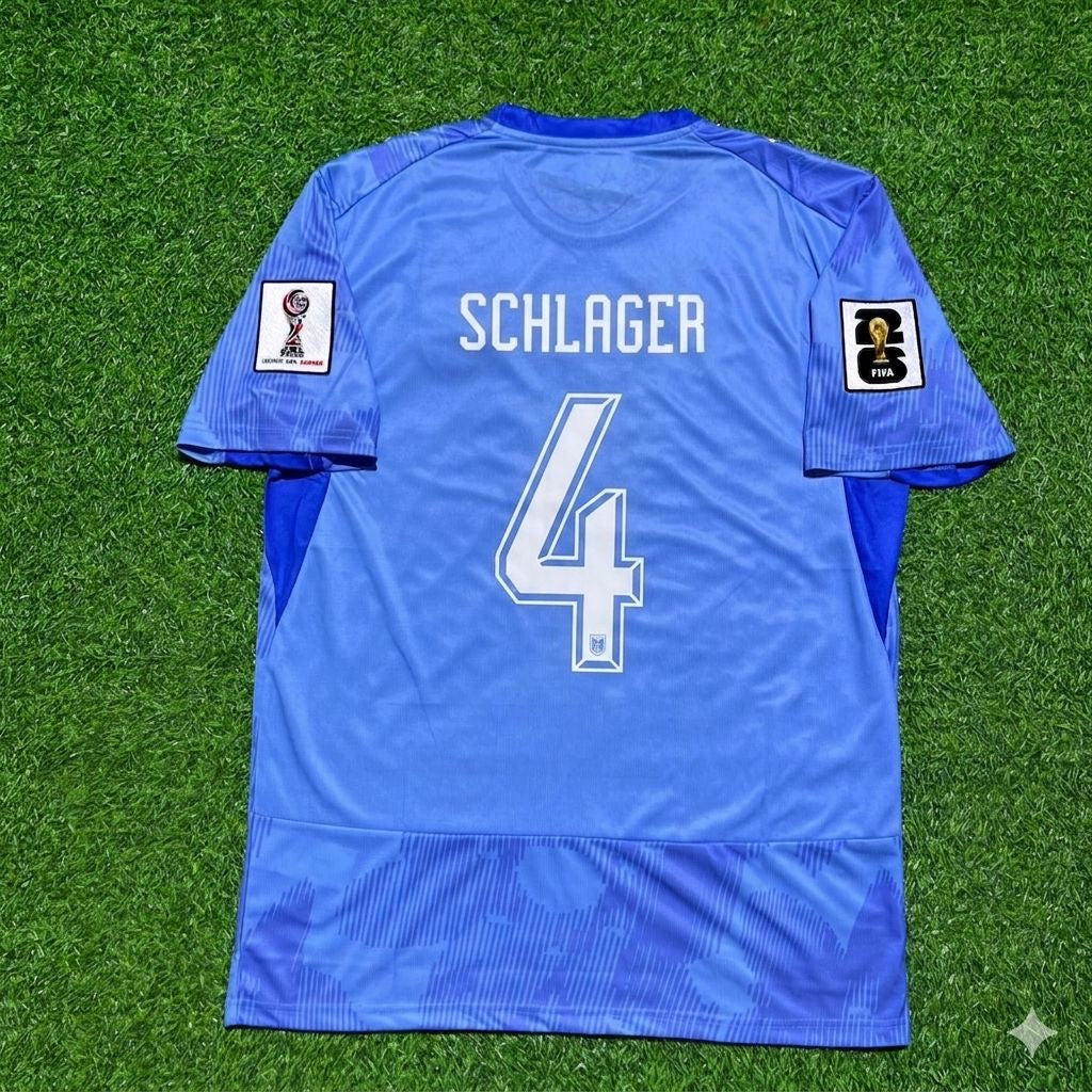 Xaver Schlager 4- Autriche Maillot Coupe du Monde 2026
