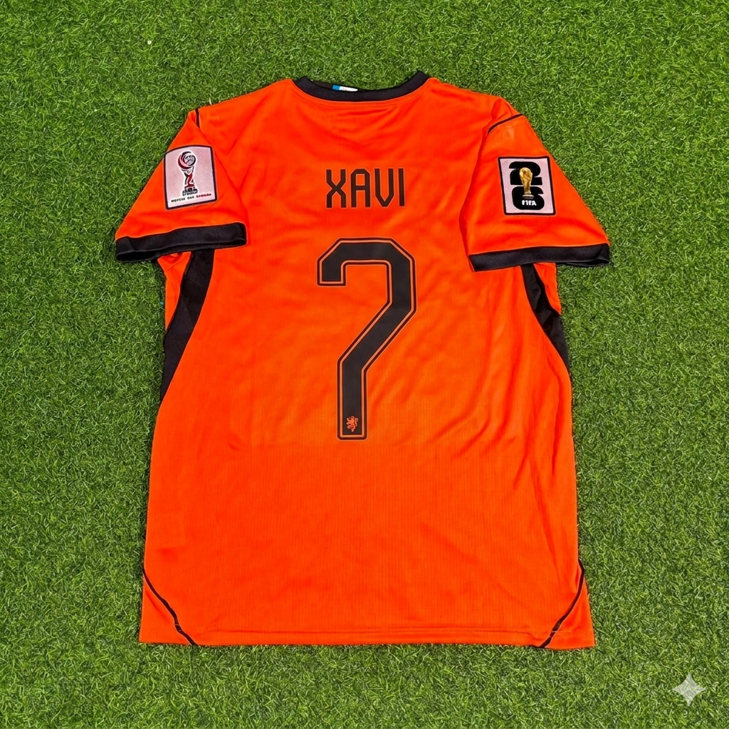 Xavi Simons #7 Netherlands 2026 World Cup New Season Football Jersey