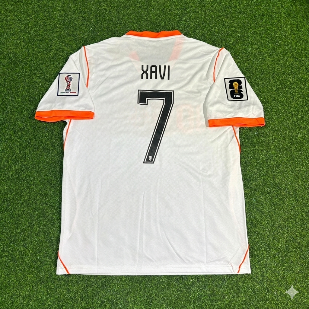 Xavi Simons #7 Niederlande WM 2026 Neue Saison Fußballtrikot